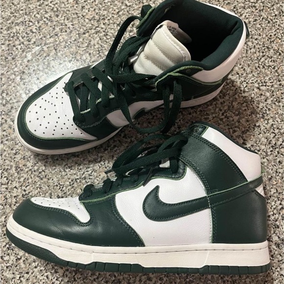 Nike Dunk High Spartan Green - Picture 3 of 10